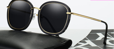 Κομψά γυναικεία γυαλιά ηλίου σε στρογγυλό σχήμα σε διάφορα χρώματα