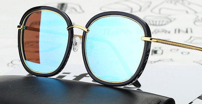 Κομψά γυναικεία γυαλιά ηλίου σε στρογγυλό σχήμα σε διάφορα χρώματα