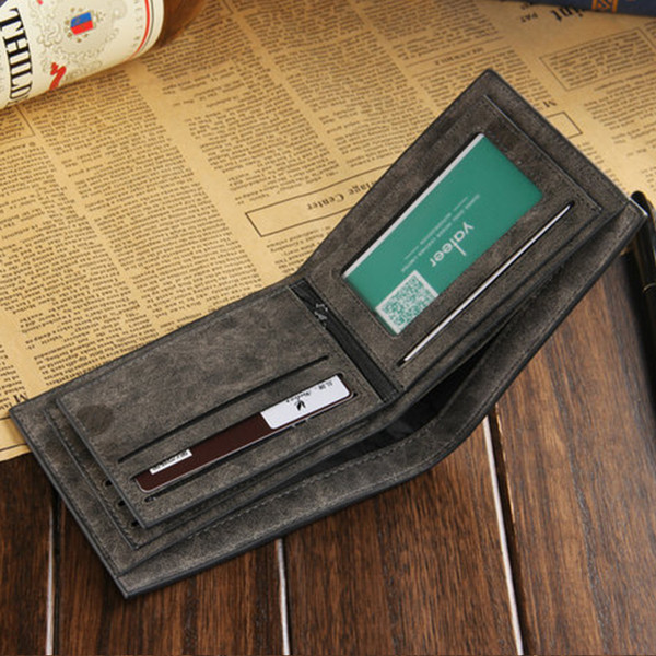 Δερμάτινο πορτοφόλι σε δύο χρώματα