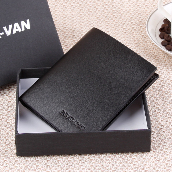 Portofel barbati din piele ecologica in doua modele