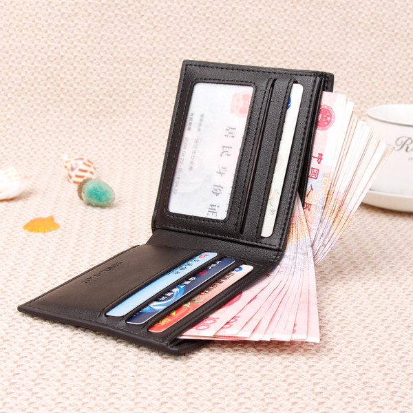 Portofel barbati din piele ecologica in doua modele