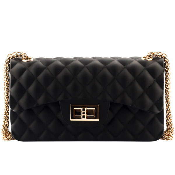 Női kistáska több színben, fém válllánccal