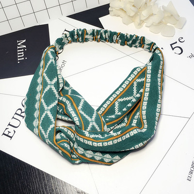 Bandă de păr de damă modernă în diferite culori cu imprimeu