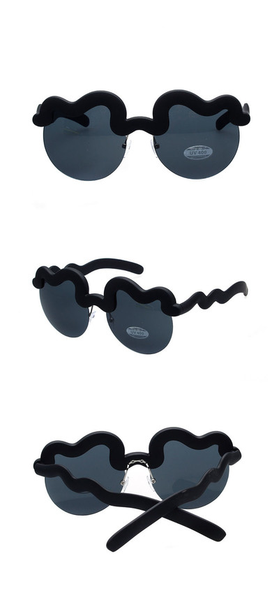 Γυναικεία μοντέρνα γυαλιά με έγχρωμο πλαίσιο