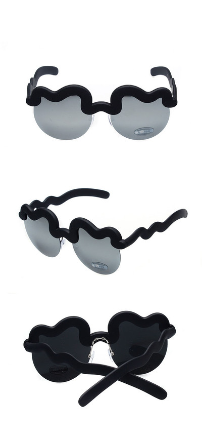 Γυναικεία μοντέρνα γυαλιά με έγχρωμο πλαίσιο