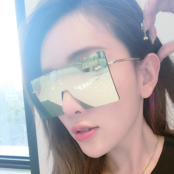 Ochelari pătrați de oglindă pentru femei în diferite culori