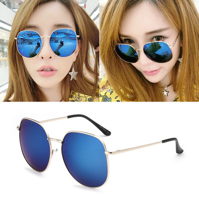 Γυναικεία γυαλιά ηλίου με στρογγυλά γυαλιά σε διάφορα χρώματα