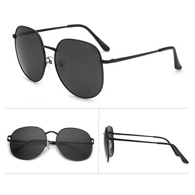 Γυναικεία γυαλιά ηλίου με στρογγυλά γυαλιά σε διάφορα χρώματα