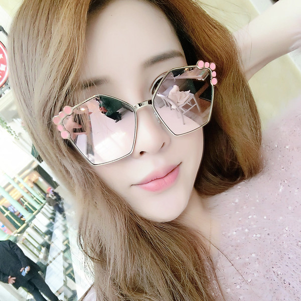 Ochelari de damă cu decor lateral