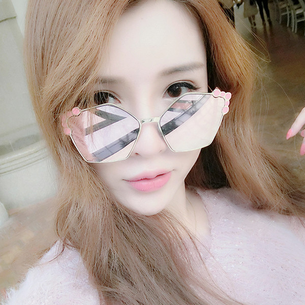 Ochelari de damă cu decor lateral