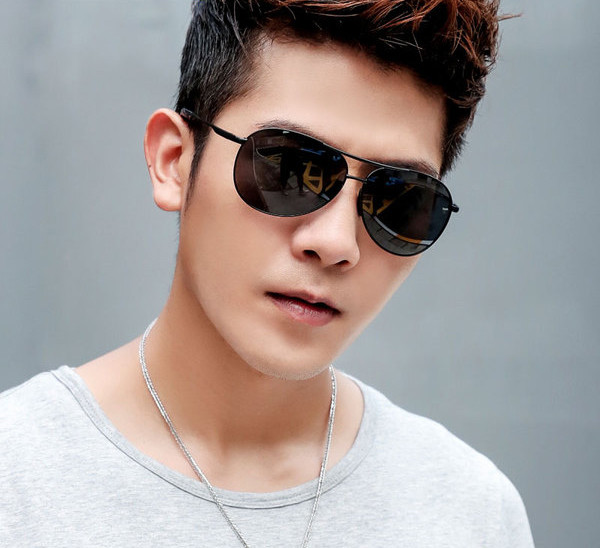 Ochelari de soare pentru bărbați cu lentile cu oglindă