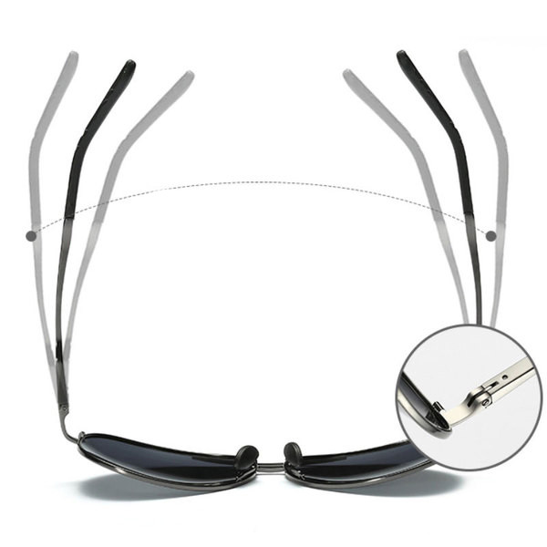 Ochelari de soare pentru bărbați cu lentile cu oglindă