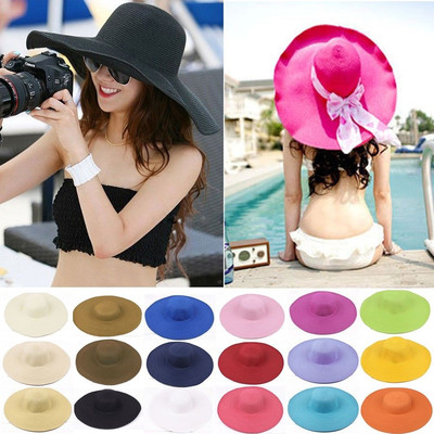 Дамска лятна шапка в различни цветове