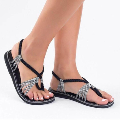 Sandale casual dama cu talpa plata in mai multe culori