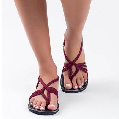 Sandale casual dama cu talpa plata in mai multe culori