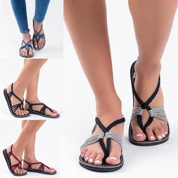 Sandale casual dama cu talpa plata in mai multe culori