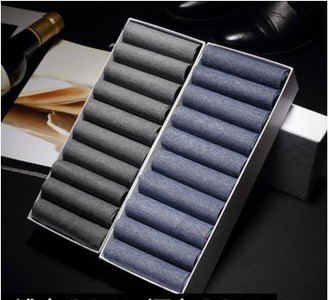 Șosete bărbați din bumbac în mai multe culori set de 10 bucăți