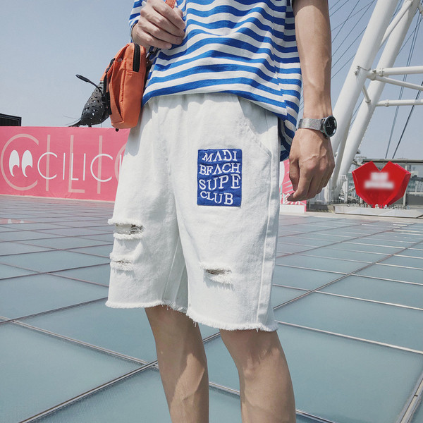 Pantaloni scurți casual pentru bărbați în trei culori