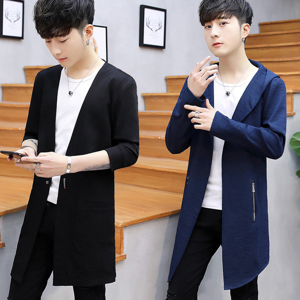 Geaca sport barbati lunga in mai multe culori