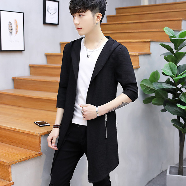 Geaca sport barbati lunga in mai multe culori