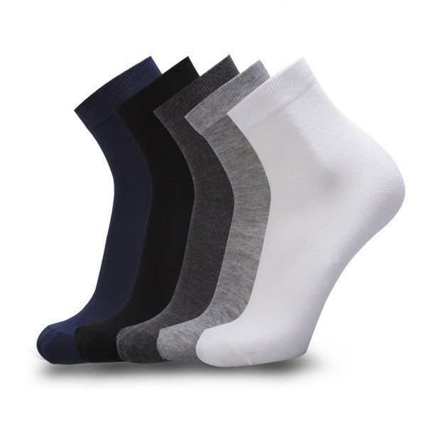 Set șosete pentru bărbați, într-o singură culoare, din 6 bucăți