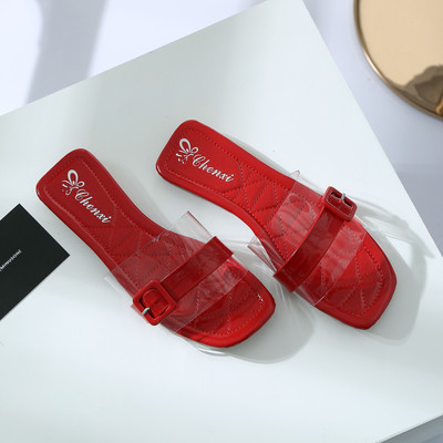 Papuci dama cu talpa plata in diferite culori in doua modele