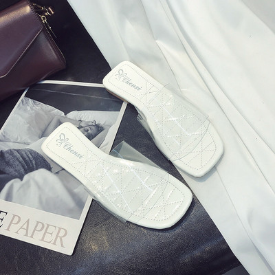 Papuci dama cu talpa plata in diferite culori in doua modele