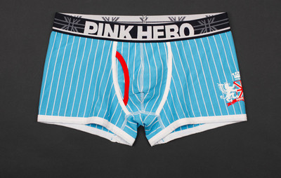 Boxeri bărbați în dungi cu imprimeu