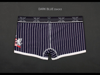 Boxeri bărbați în dungi cu imprimeu