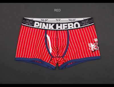 Boxeri bărbați în dungi cu imprimeu