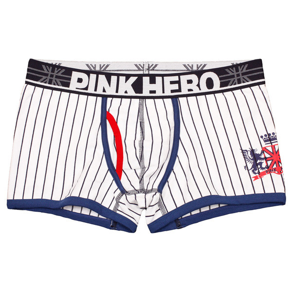 Boxeri bărbați în dungi cu imprimeu