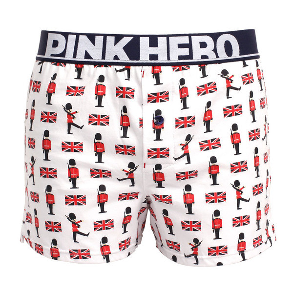 Boxeri pentru bărbați colorați cu imprimeu