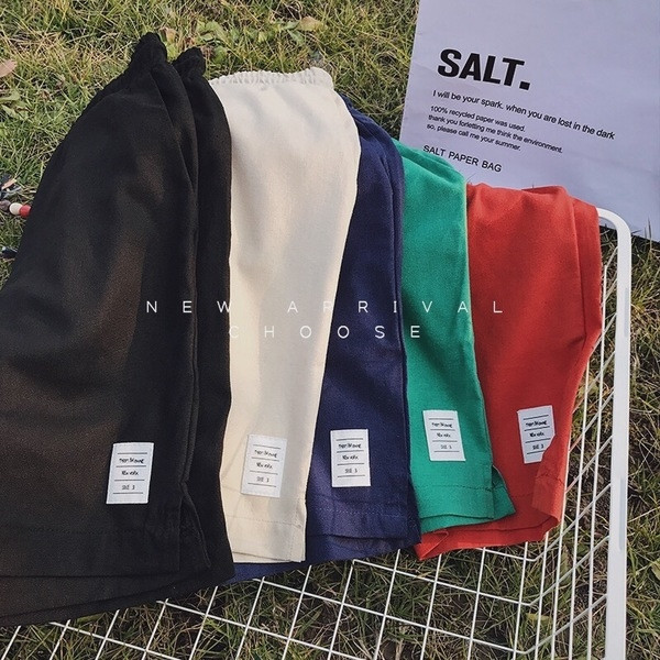 Pantaloni casual barbatesti cu cravate in cinci culori