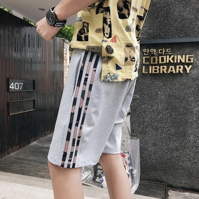 Ανδρικά παντελόνια καμουφλάζ σε δύο χρώματα