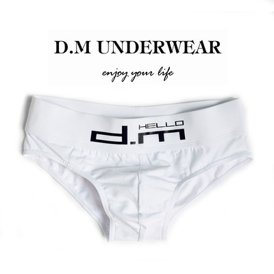 Ανδρικά βαμβακερά σλιπ με επιγραφή  στο λάστιχο