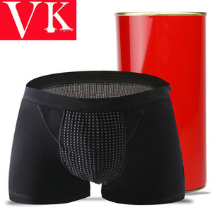 Мъжки боксерки от тънка материя и мрежа