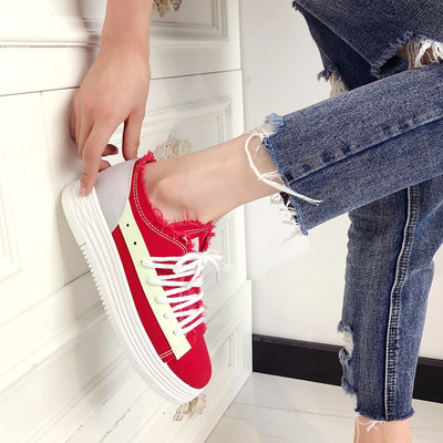 Αθλητικά casual γυναικεία παπούτσια σε τρεις αποχρώσεις