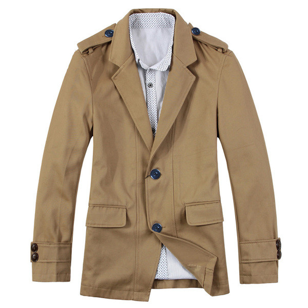 Αθλητικό κομψό ανδρικό σακάκι σε δύο χρώματα