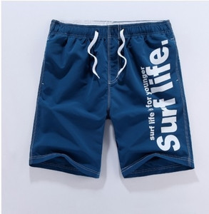 Sport - pantaloni scurți casual pentru bărbați cu inscripție în mai multe culori