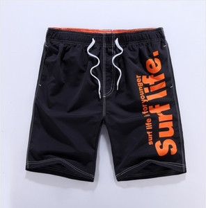 Sport - pantaloni scurți casual pentru bărbați cu inscripție în mai multe culori