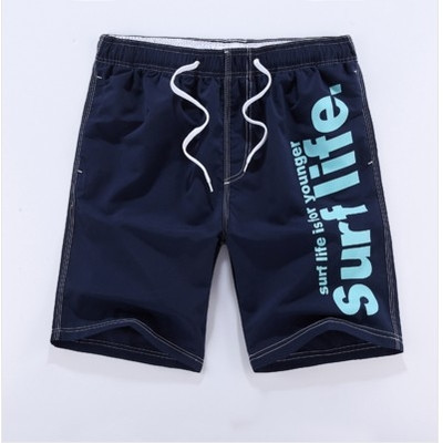 Sport - pantaloni scurți casual pentru bărbați cu inscripție în mai multe culori