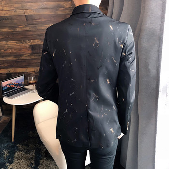 Мъжко елегантно сако втален модел в три цвята