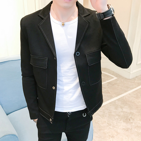 Σπορ-κομψό ανδρικό σακάκι σε διάφορα χρώματα