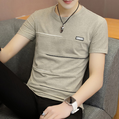 Tricou barbatesc cu maneca scurta in trei modele in culori diferite