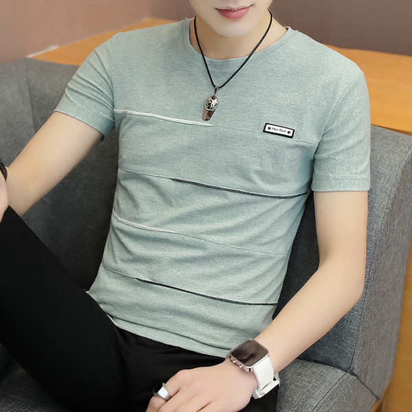 Tricou barbatesc cu maneca scurta in trei modele in culori diferite