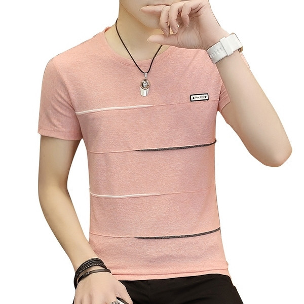 Tricou barbatesc cu maneca scurta in trei modele in culori diferite