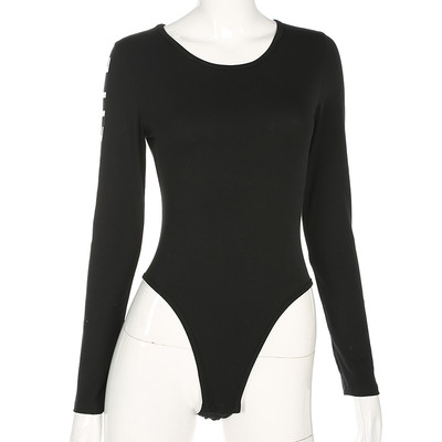  Γυναικείο κορμάκι καθημερινό  με ανοικτή πλάτη και επιγραφή