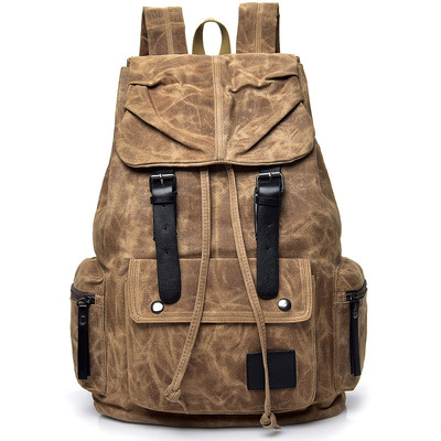 Ανδρικό καθημερινό σακίδιο σε τρία χρώματα με πλαϊνές τσέπες