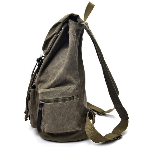 Ανδρικό καθημερινό σακίδιο σε τρία χρώματα με πλαϊνές τσέπες