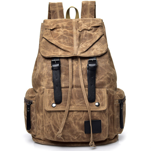 Ανδρικό καθημερινό σακίδιο σε τρία χρώματα με πλαϊνές τσέπες